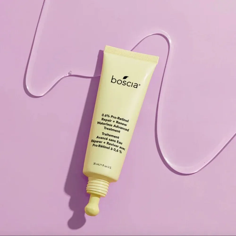 NEW Boscia 0.6% Pro-Retinol Repair + Renew Waterless Advanced Treatment
